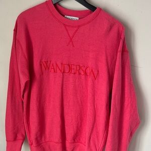 JW Anderson Vibrant Pink Crewneck